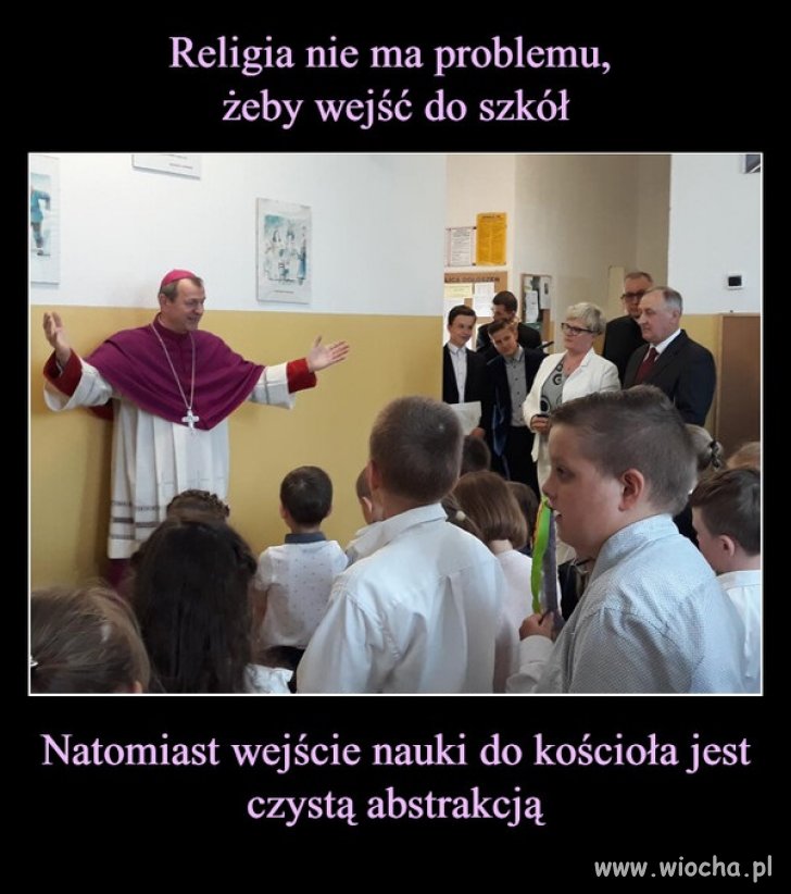 Dlatego właśnie powinniśmy pomóc religii wyjść ze szkół !