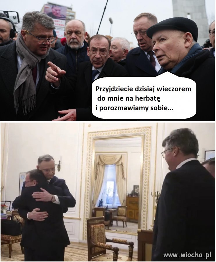 Prawdziwy powód schronienia w Pałacu Prezydenckim