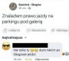 Znalazl prawko 