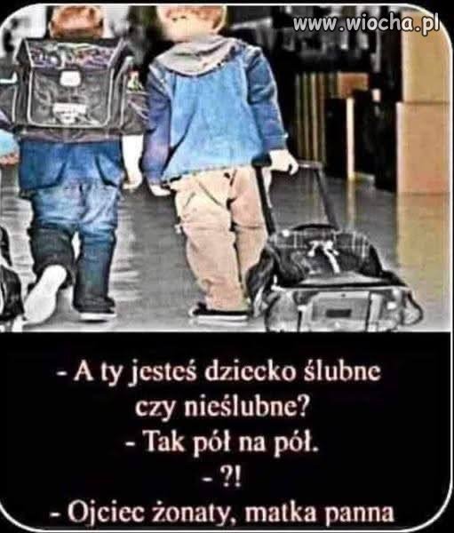 Dziecko pół na pół 