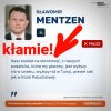Wypowiedź Mentzena oceniamy jako ❌ #fałsz.