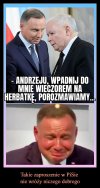 Anżeju, nie cieszysz się ?