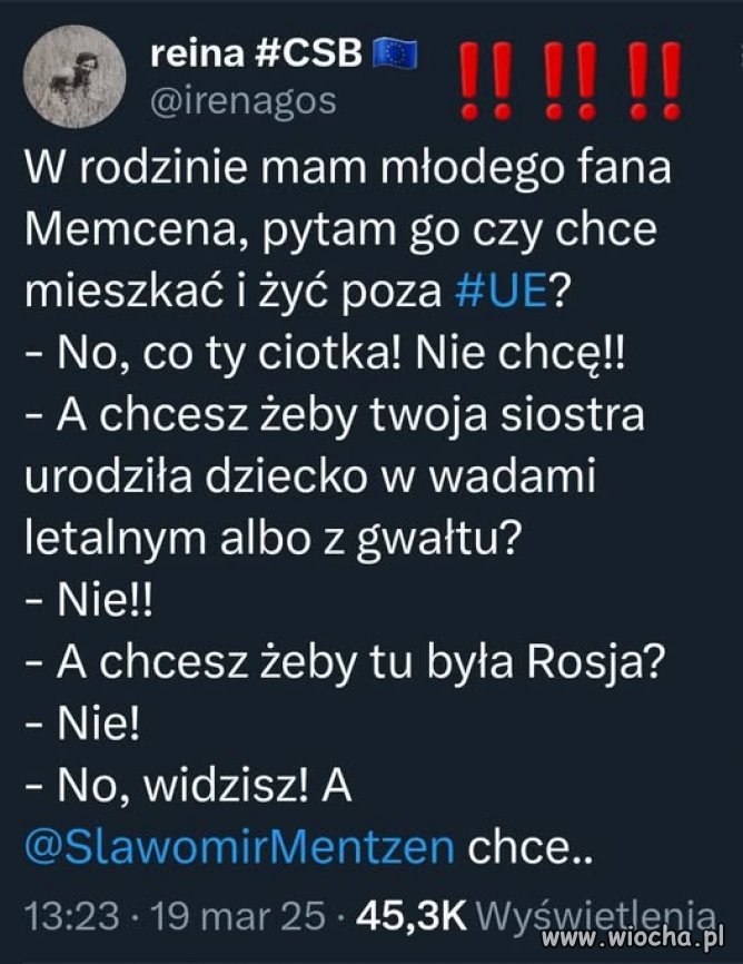 No i goowniak błyskawicznie wyjaśniony ...