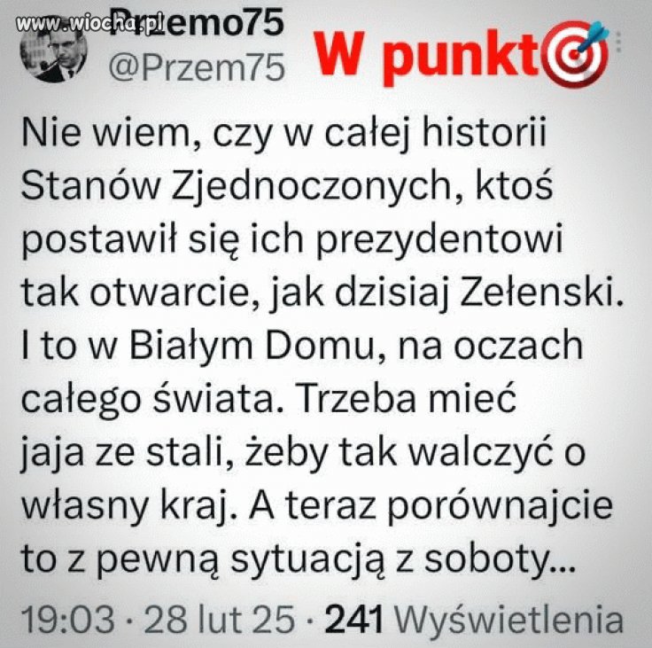 Tu nie ma co porównywać