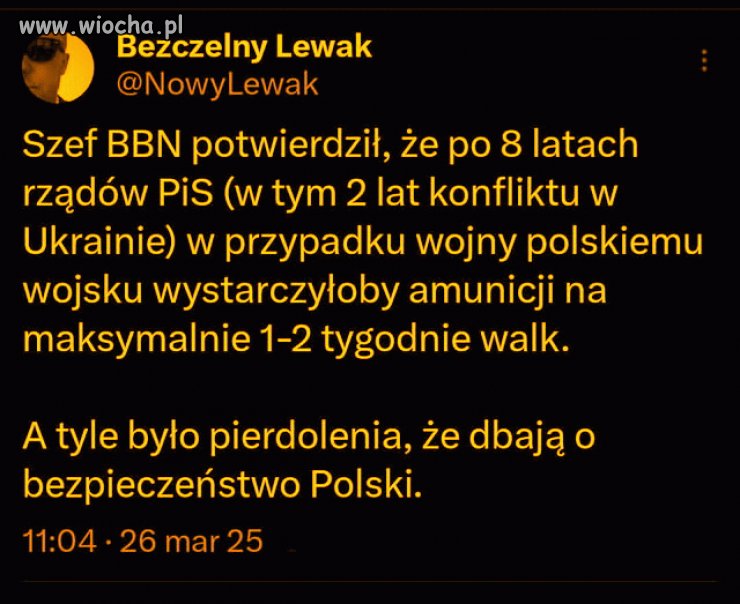 To nawet nie jest śmieszne