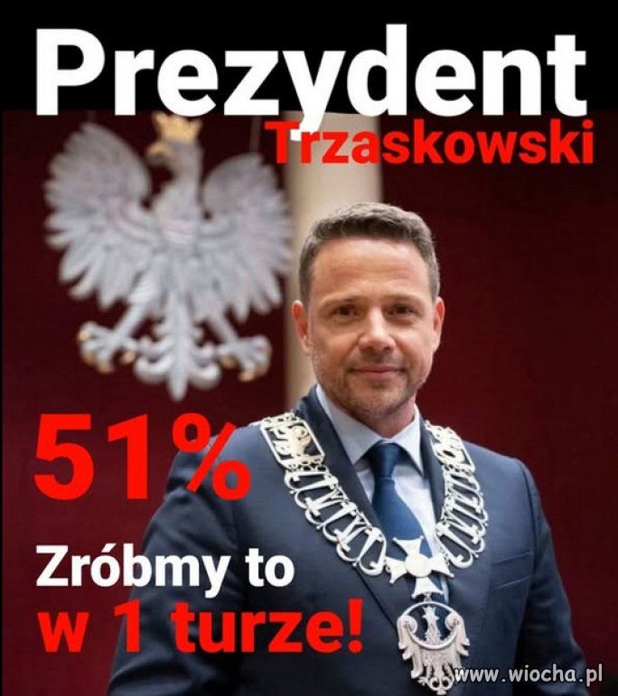 To klasa sama w sobie i tylko Rafał Trzaskowski.