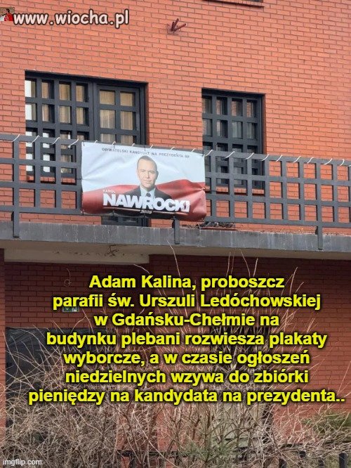 Kościół nie miesza się w politykę...