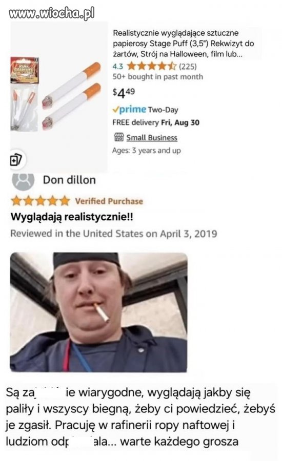 Żartowniś z rafinerii