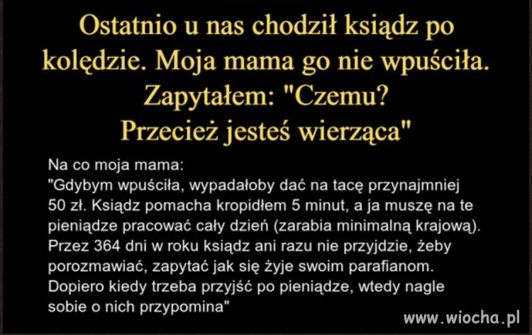 Jest w tym dużo racji.