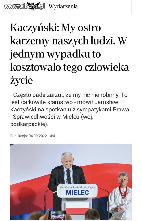 Jarek nie akceptuje donosicieli