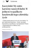 Jarek nie akceptuje donosicieli