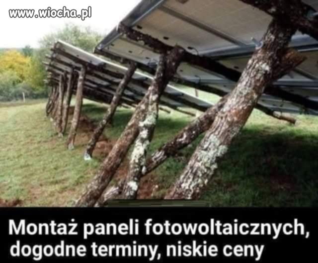 Pełna profeska...ekologiczne materiały