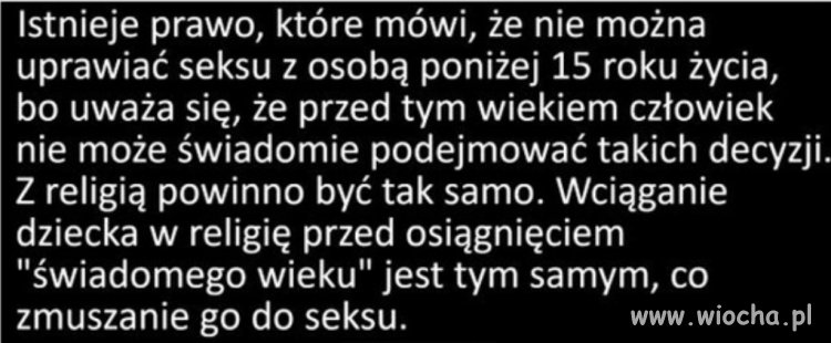 Jest w tym dużo racji.