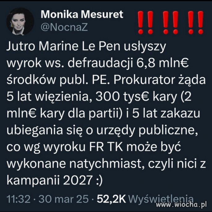 Prawica Putina to drobne cwaniaczki, złodzieje i oszuści!