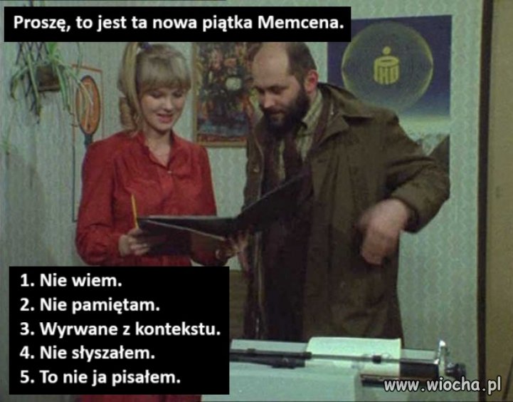 Brakuje pkt 6. To przecież był żart   