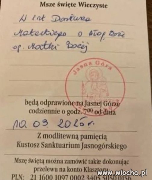 Wesprzyj patriotę- męczennika.