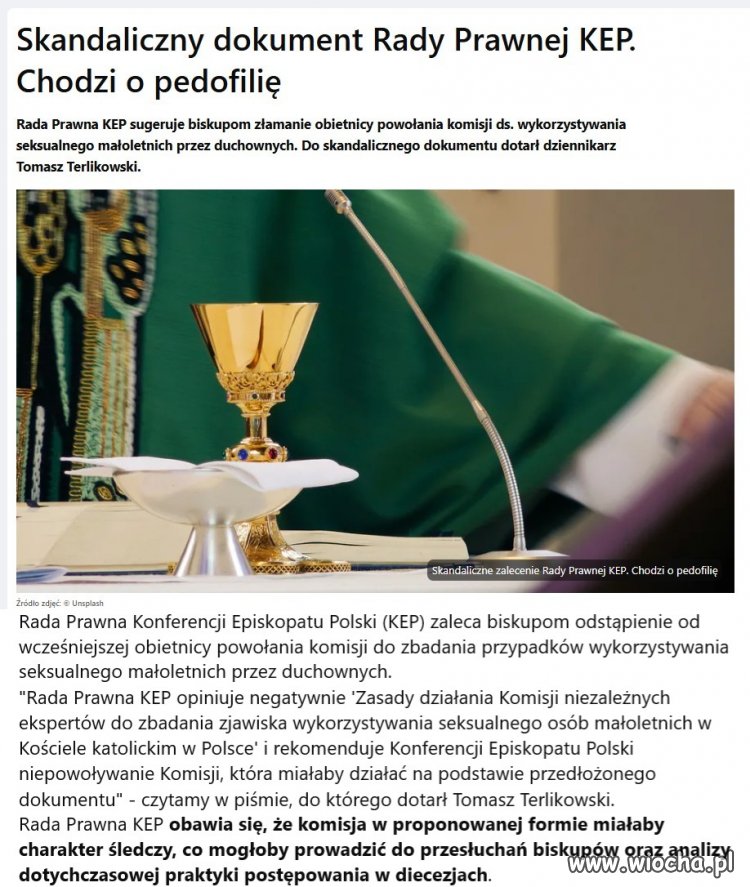Jak widać mafia skupiona w kościele katolickim trzyma się dobrze. 