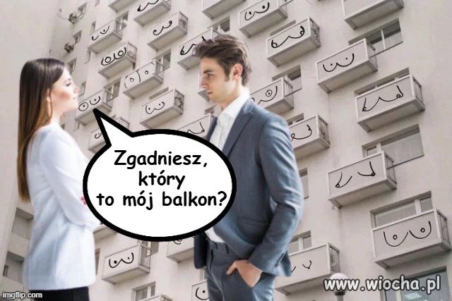 Jest pomysł, żeby tak oznaczać mieszkania.