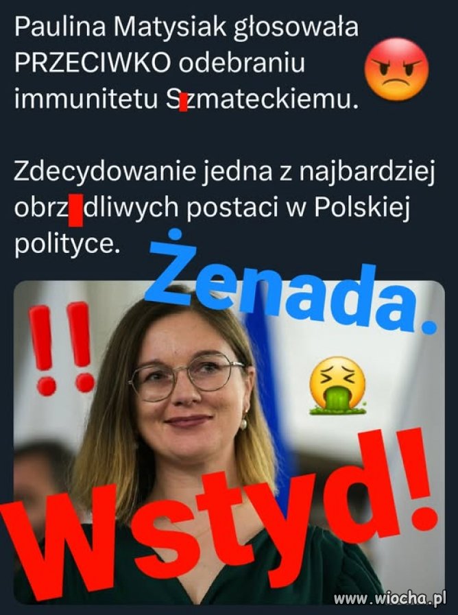 Jak widać, szmat w tym sejmie dostatek ...