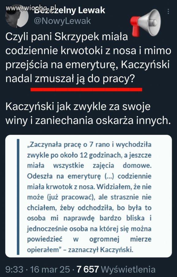 Kaczyński to pracodawca roku