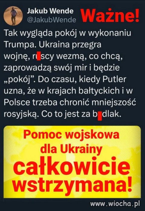 Jak tam PiSowscy zdrajcy, dalej popieracie Trumpa?