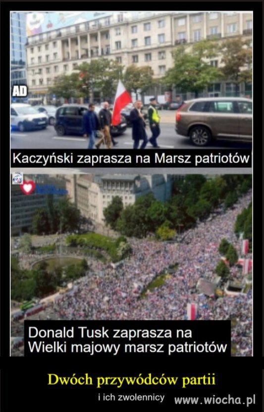 Powód może być dość prozaiczny: "Młodzież z pis" bolą nogi...