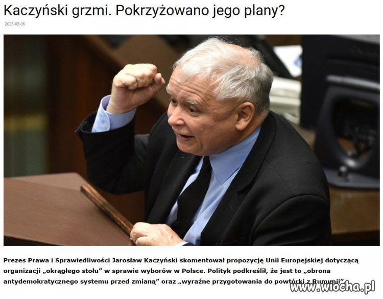 UE powinna przyjrzeć się procesowi wyborczemu w Polsce