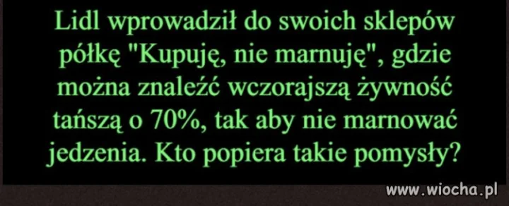 Bardzo dobra inicjatywa