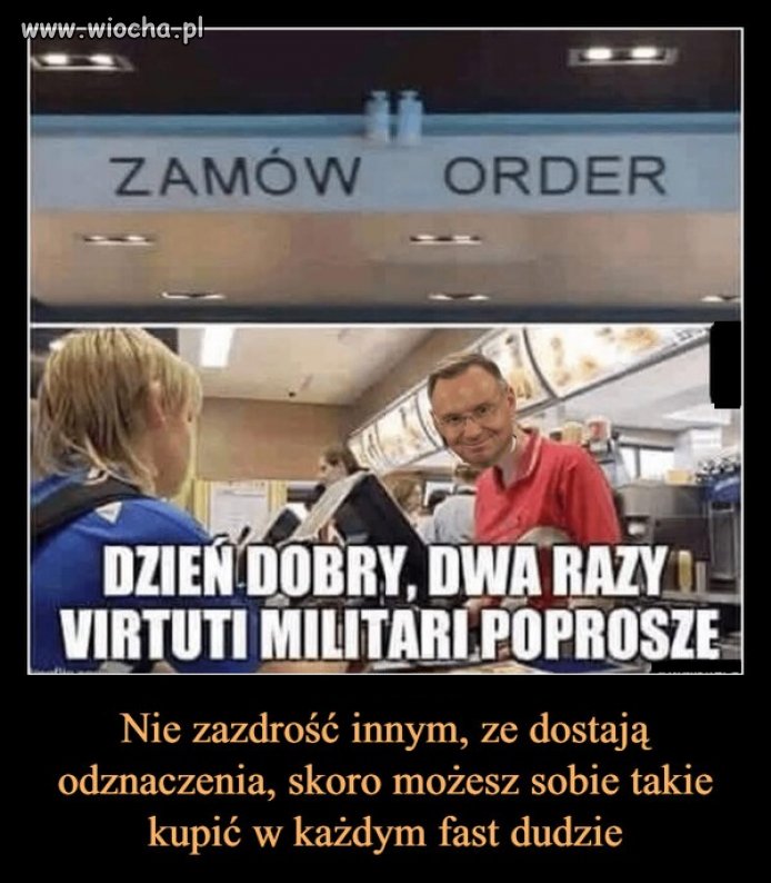 Tyle są warte te ordery od Anżeja ...