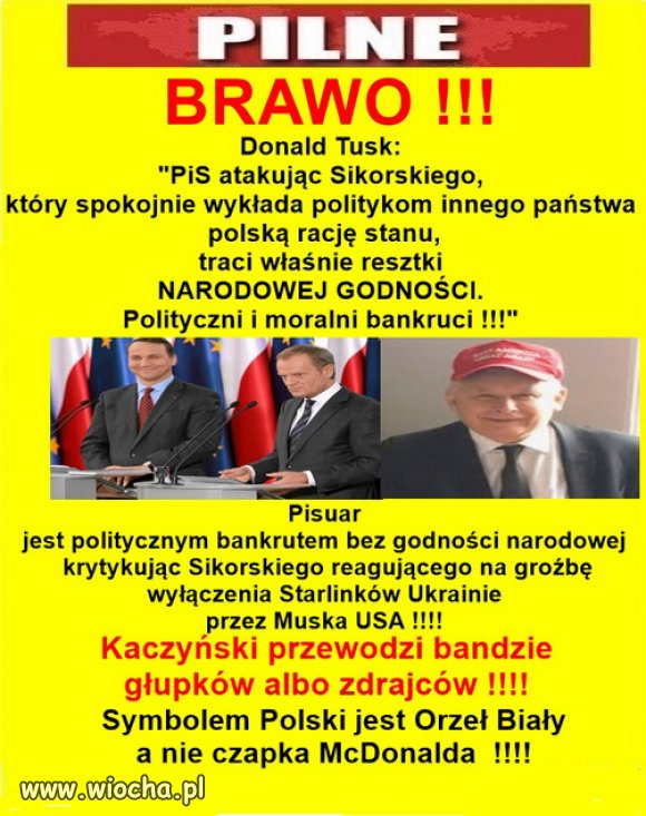 Czy PiS to napewno Polacy, czy obca agentura?