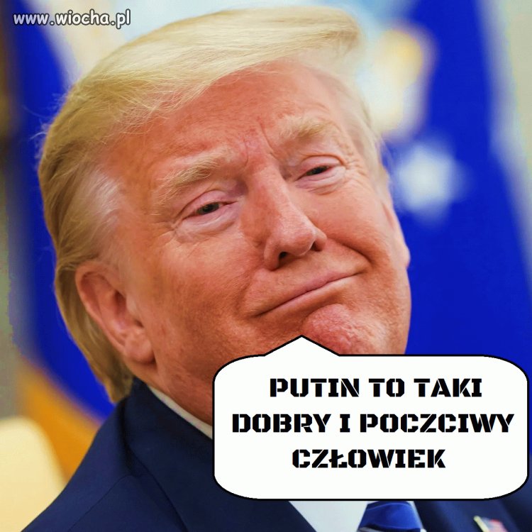 On jest zakochany w Putinie