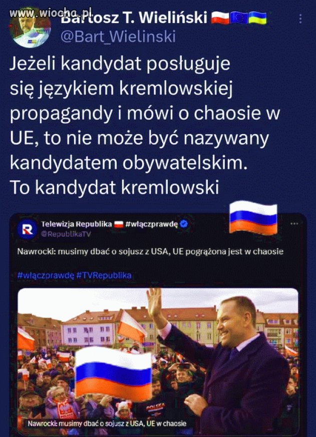 Putin popiera Alfonsa