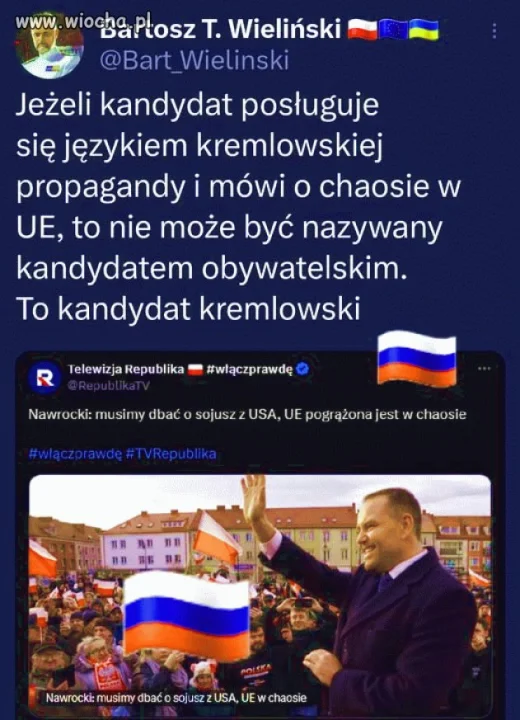 Putin popiera Alfonsa
