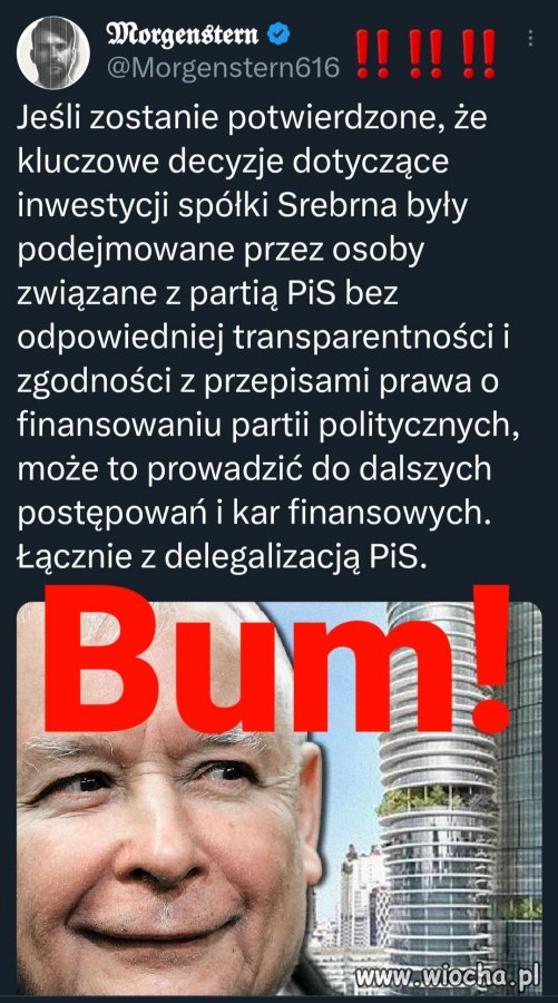 I to jest bardzo dobra wiadomość! Wiem, że PiSdzielce popełnili dużo więcej poważniejszych