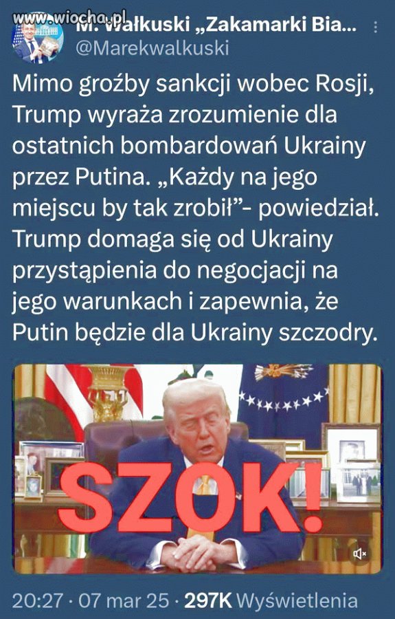 Zgnita pomarańcza z USA