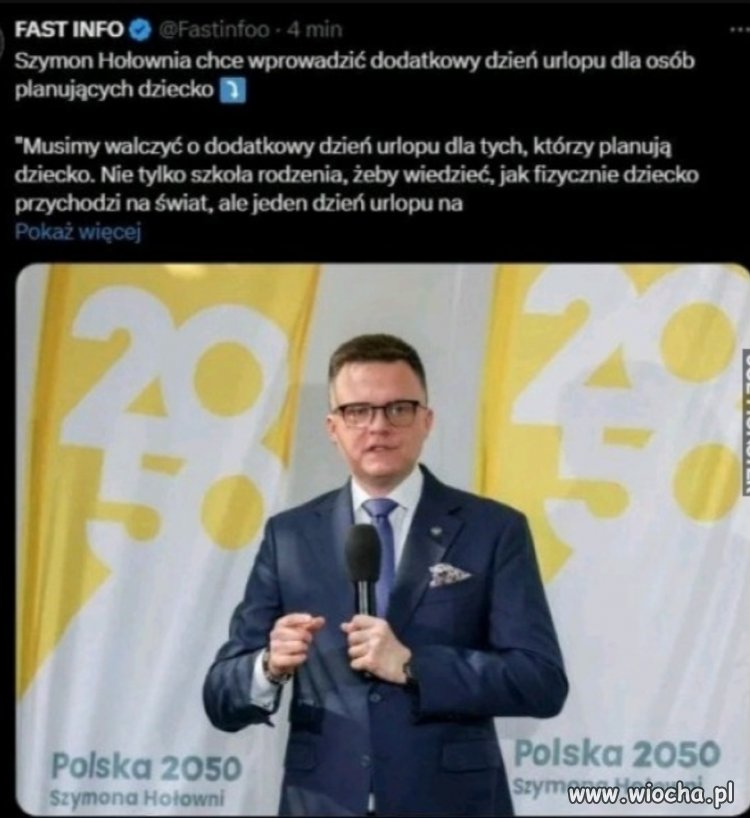 Na taką błyskotliwą opcję 