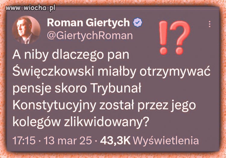 Roman jak zawsze celnie