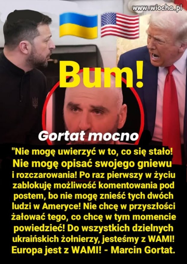 Brawo dla Gortata a wiocha dla trumpka !