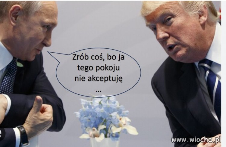 Tuż przed rozmową z Żełenskim ...