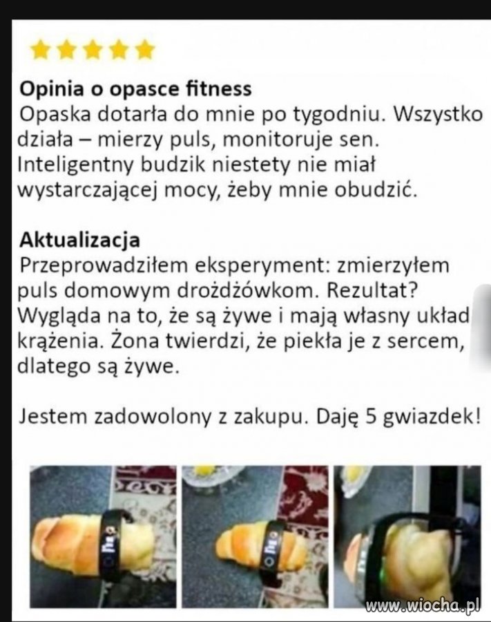 Idealna opaska fitness