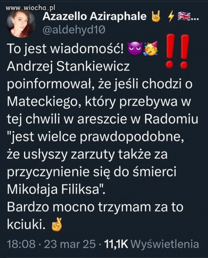 Czas najwyższy żeby ten zwyrol