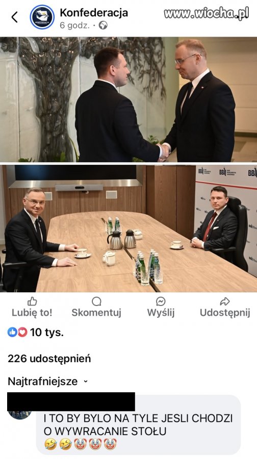 Chcial wywrocic stolik