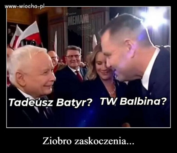 Cóż za spotkanie ...