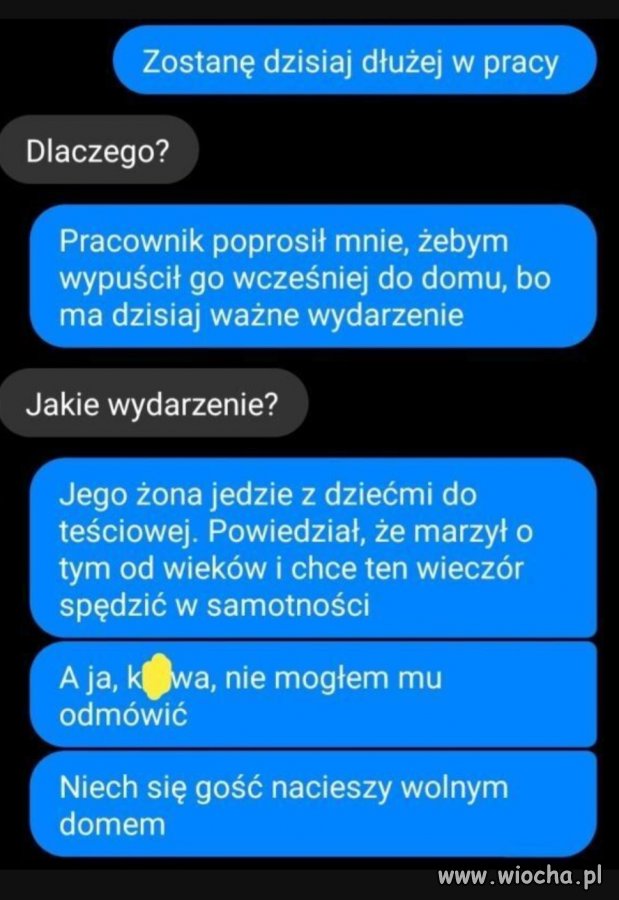 Takiego przełożonego