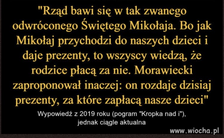 Kwaśniewski pięknie podsumował rządy Morawieckiego