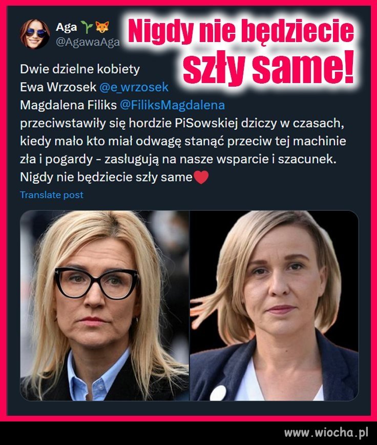 Wspaniałe, dzielne kobiety,