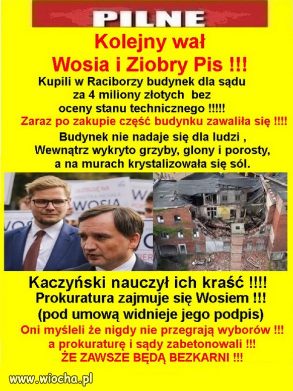 To już przykład mafijnej gangsterki...