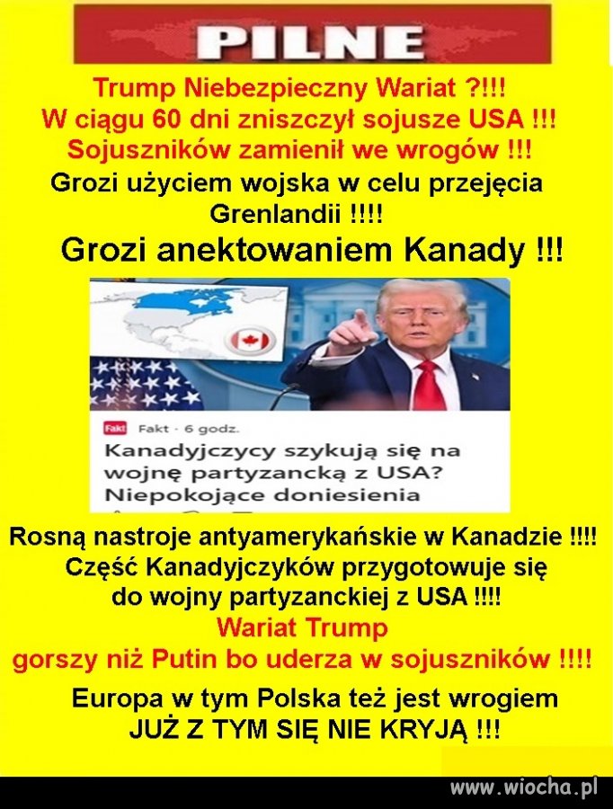 Tak to jest jak świr, populista dorwie się do władzy !