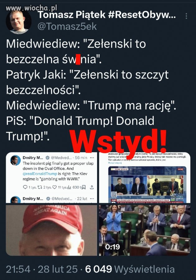 Jesteście z siebie dumni pisowskie świnie?