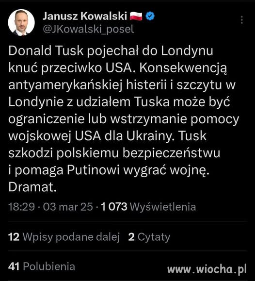 Ktoś w ogóle ma pomysł co ten Janusz 